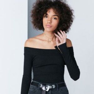 Urban Outfitters Silence + Noise Off-Shoulder Top